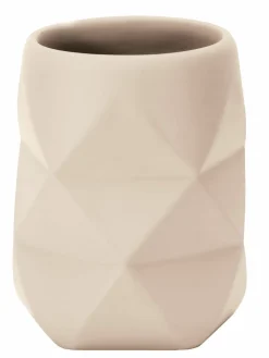 Kleine Wolke Zahnputzbecher beige^ Badzubehör|Badaccessoires