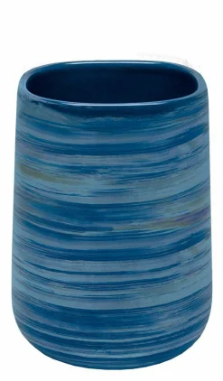 Badzubehör|Badaccessoires>Kleine Wolke Zahnputzbecher blau