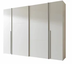 Kombitüren-Schrank weiß^ Kleiderschränke