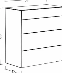 Kommoden & Sideboards|Kommoden> Kommode grau
