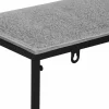 Couch- & Beistelltische> Konsolentisch schwarzsilberfarben
