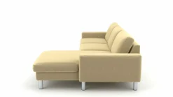 Lascondo Eckgarnitur beige^ Sofas & Couches