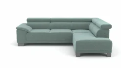 Sofas & Couches>Lascondo Eckgarnitur blau