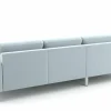 Sofas & Couches>Lascondo Eckgarnitur blau