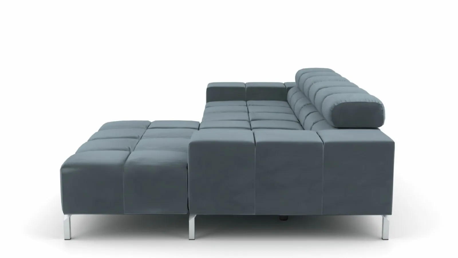 Sofas & Couches>Lascondo Eckgarnitur grau