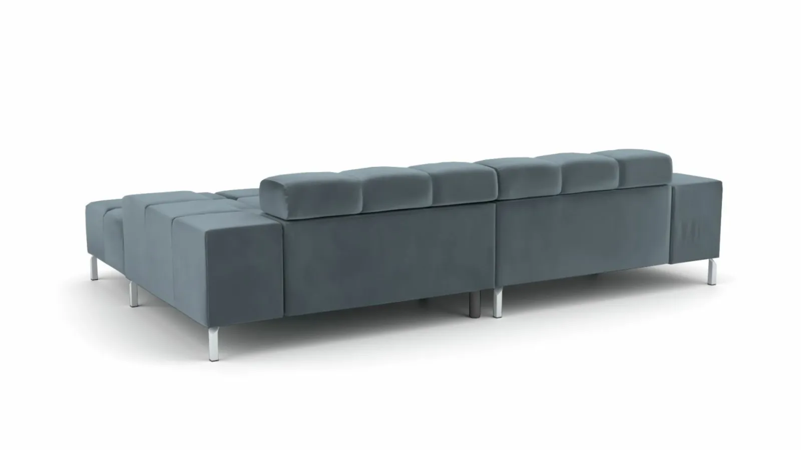 Sofas & Couches>Lascondo Eckgarnitur grau