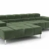 Lascondo Eckgarnitur grün^ Sofas & Couches