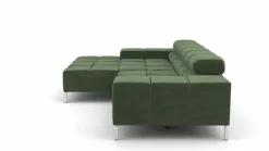 Lascondo Eckgarnitur grün^ Sofas & Couches
