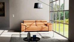 Lascondo 3-Sitzer-Sofa rot^ Sofas & Couches