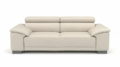 Lascondo 3-Sitzer-Sofa weiß^ Sofas & Couches