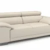 Sofas & Couches>Lascondo 2-Sitzer-Sofa weiß