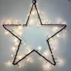 Tischleuchten> LED - LEUCHTSTERN CLUSTER schwarz