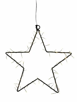 Tischleuchten> LED - LEUCHTSTERN CLUSTER schwarz