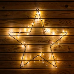 Tischleuchten> LED - LEUCHTSTERN CLUSTER schwarz