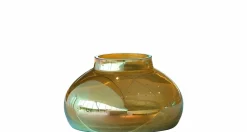 Dekoration>Leonardo Vase 9,3cm goldfarben