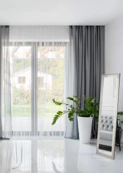 Spiegel> Lichtspiegel silberfarben