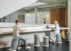 Bürostühle·Bürohocker> Livestyle-Sitzhocker grün