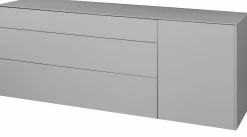 Tv & Mediamöbel|Kommoden & Sideboards> Lowboard grau