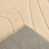 Luxor - Reinkemeier Webteppich Hochtief-Struktur beige^ Moderne Teppiche