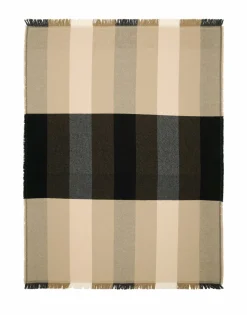 Marc O`Polo Marc O'Polo-Plaid schwarz^ Wohndecken