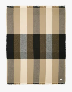 Marc O`Polo Marc O'Polo-Plaid schwarz^ Wohndecken