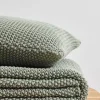 Wohndecken>Marc O'Polo Plaid Garden Green grün