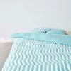 Satin>Marc O'Polo Satin-Bettwäsche blau