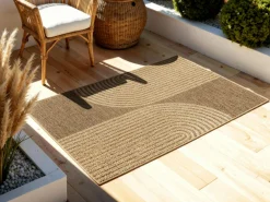 Outdoorteppiche|Moderne Teppiche>Medipa In- und Outdoor-Webteppich beigebraun