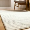 Moderne Teppiche>Medipa Moderner Webteppich hoch-tief beige