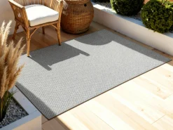 Medipa Webteppich Outdoor geeignet grau^ Outdoorteppiche|Moderne Teppiche