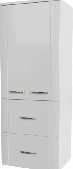 Midischrank weiß^ Badmöbel