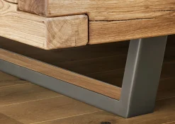 Betten>MONDO Balkenbett braun