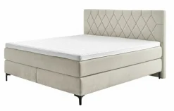 Boxspringbetten|Betten>MONDO Boxspringbett beigegrau