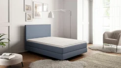 MONDO Boxspringbett blau^ Boxspringbetten|Betten