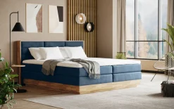 Boxspringbetten|Betten>MONDO Boxspringbett blau
