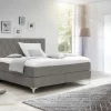 MONDO Boxspringbett grau^ Boxspringbetten|Betten