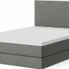 MONDO Boxspringbett grau^ Boxspringbetten|Betten