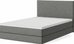 MONDO Boxspringbett grau^ Boxspringbetten|Betten