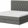 MONDO Boxspringbett grau^ Boxspringbetten|Betten