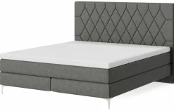 MONDO Boxspringbett grau^ Boxspringbetten|Betten