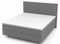 MONDO Boxspringbett grau^ Boxspringbetten|Betten