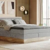 Boxspringbetten|Betten>MONDO Boxspringbett grau