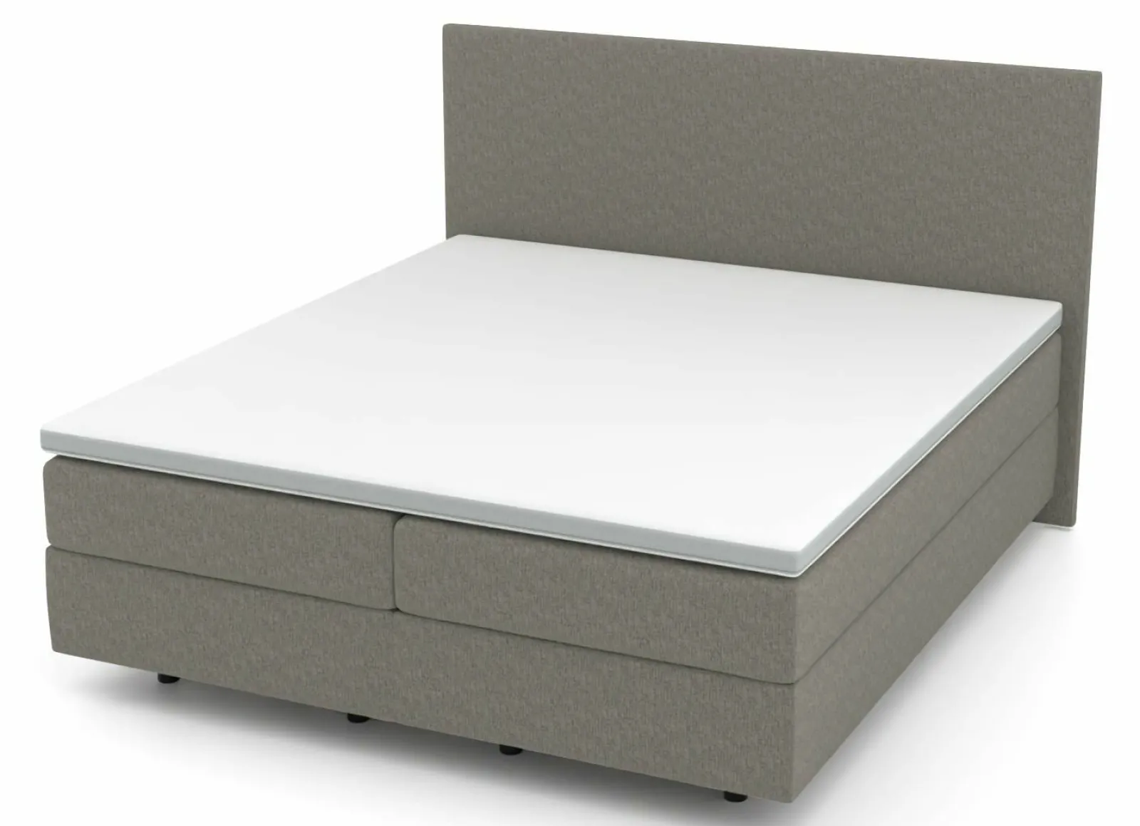 MONDO Boxspringbett grau^ Boxspringbetten|Betten