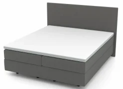 MONDO Boxspringbett grau^ Boxspringbetten|Betten