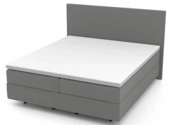 MONDO Boxspringbett grau^ Boxspringbetten|Betten