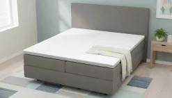 MONDO Boxspringbett graubraun^ Boxspringbetten|Betten