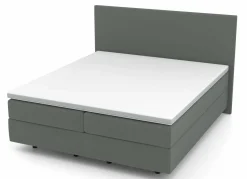 MONDO Boxspringbett graugrün^ Boxspringbetten|Betten