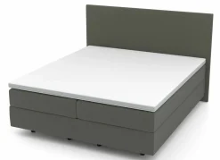 MONDO Boxspringbett graugrün^ Boxspringbetten|Betten