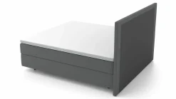 Boxspringbetten|Betten>MONDO Boxspringbett grauschwarz