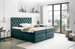 Boxspringbetten|Betten>MONDO Boxspringbett grün
